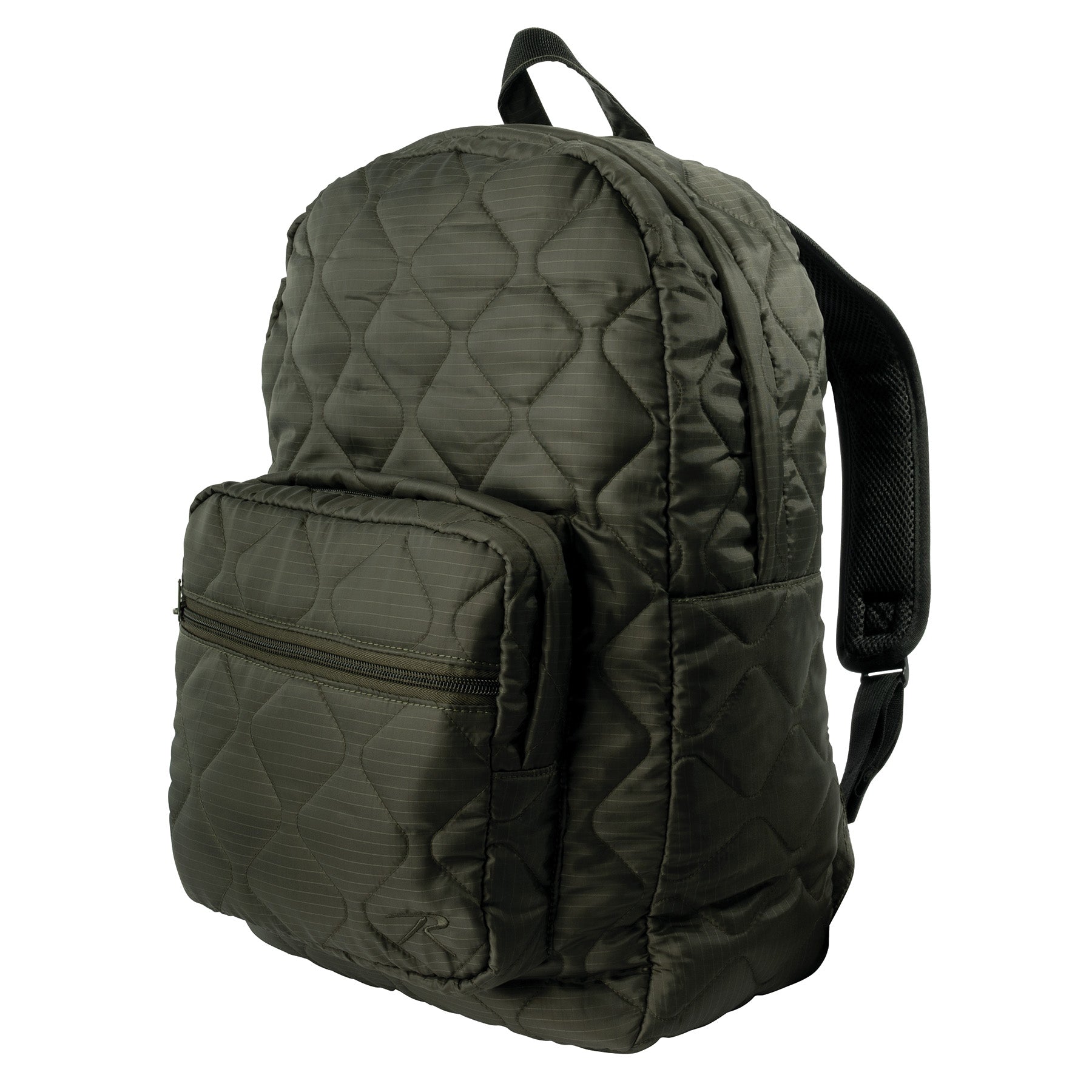 Rothco Lightweight Woobie Backpack Olive Drab - Compact Military-Style Pack with Padded Laptop Sleeve and Multiple Utility Pockets