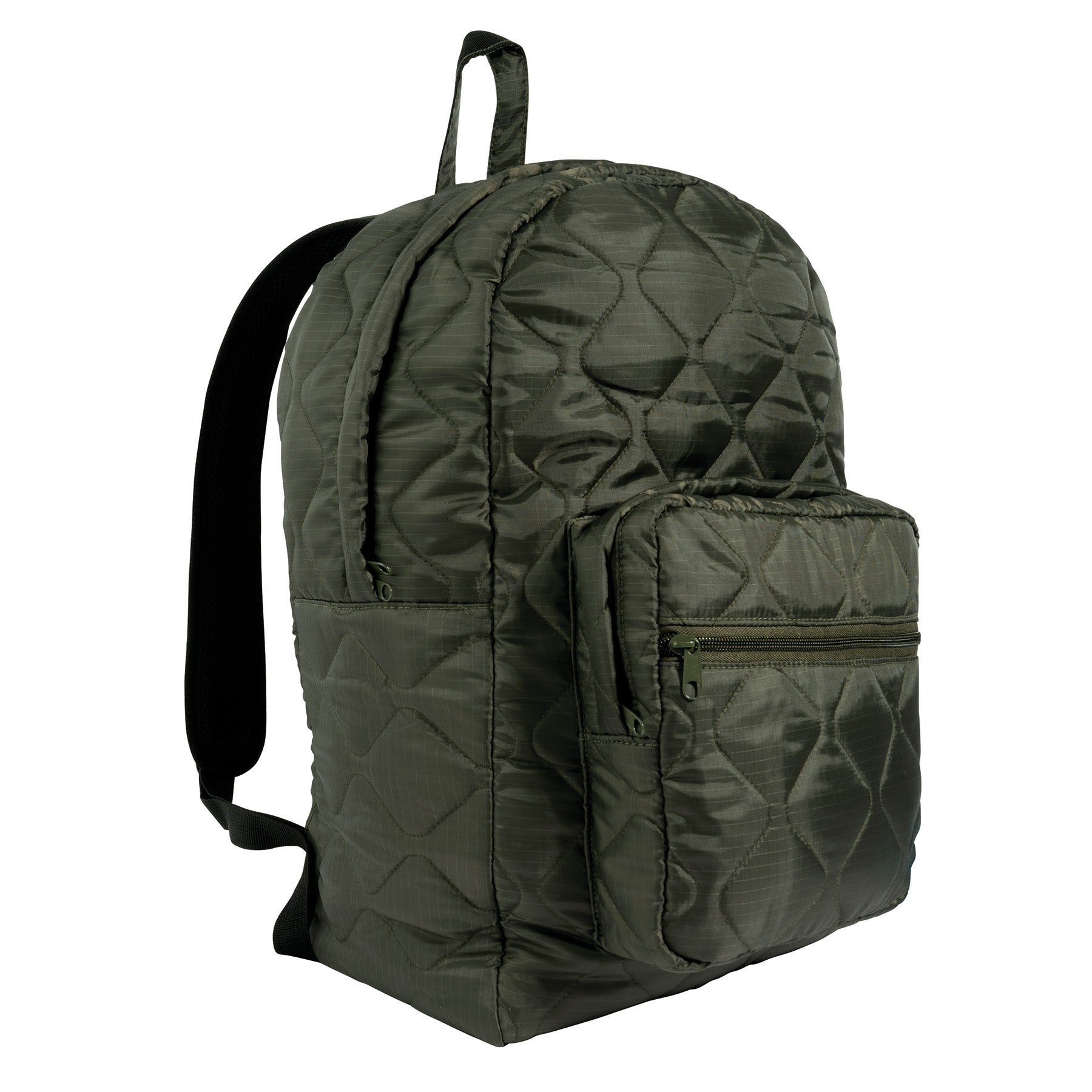 Rothco Lightweight Woobie Backpack Olive Drab - Compact Military-Style Pack with Padded Laptop Sleeve and Multiple Utility Pockets