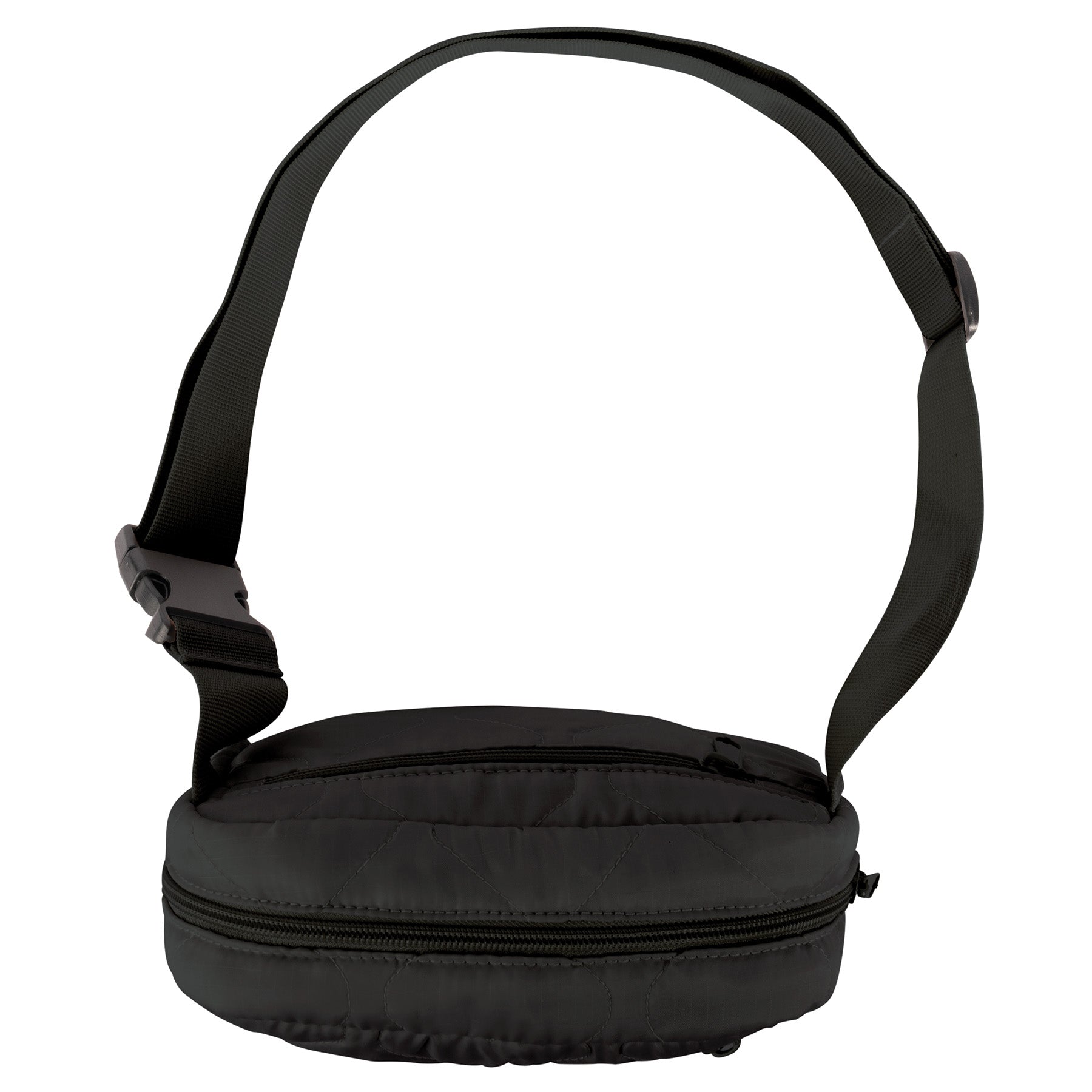 Rothco Lightweight Woobie Crossbody Day Bag Black - Compact Military-Inspired Organizer with 2L Capacity