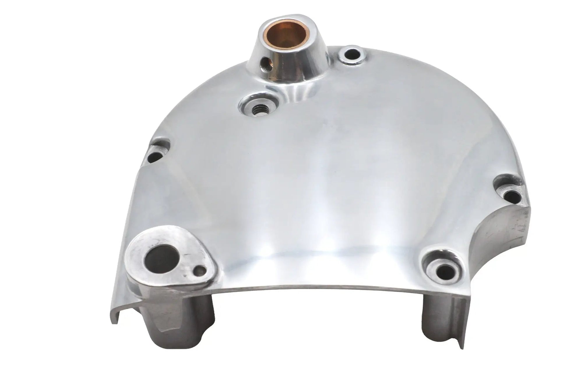 Motorshop Polished Sprocket Cover for Harley Davidson XLH Electric Start Models by Motorshop