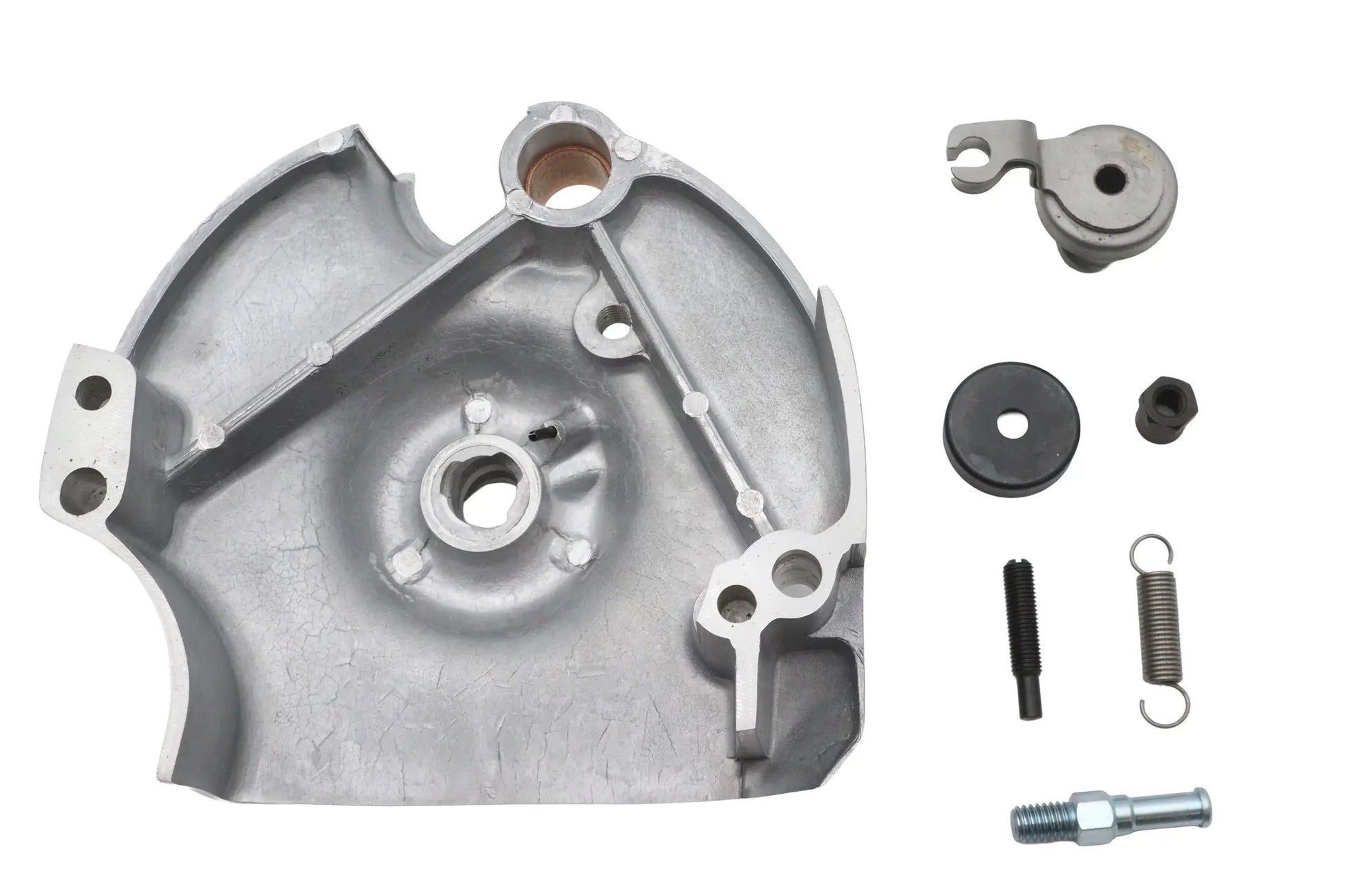 Motorshop Kick and Electric Sprocket Cover Complete Polished for Harley Davidson KH & XLCH Models by Motorshop