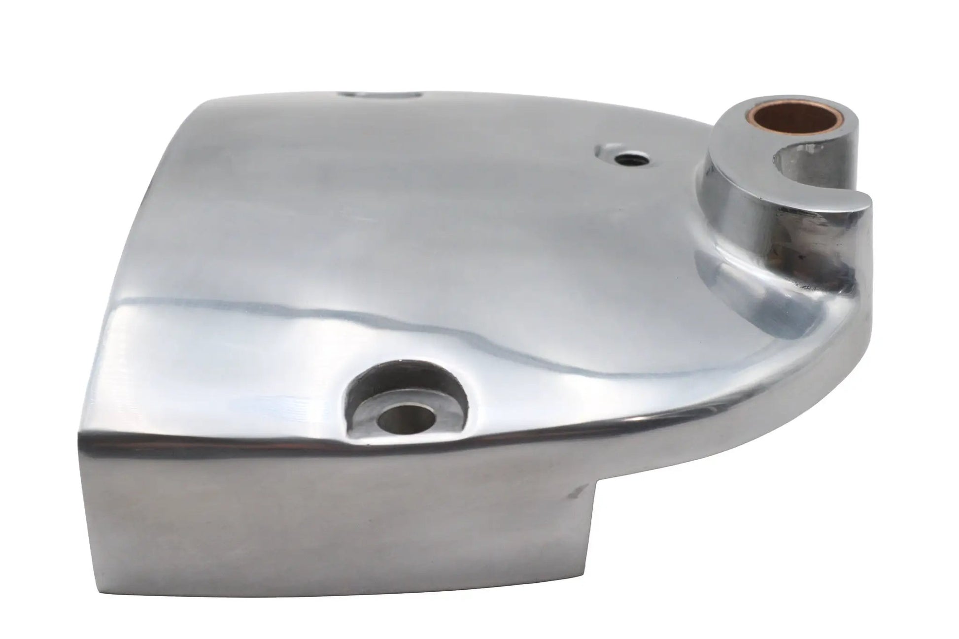 Motorshop Sprocket Cover Polished Reinforced for Harley Davidson XLH & XLCH 1971-1976 by Motorshop
