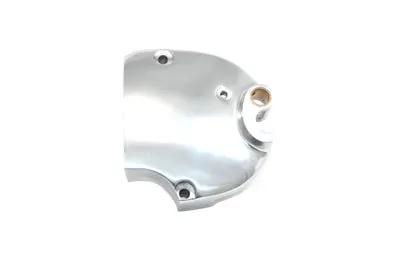 Motorshop Polished Sprocket Cover for Harley Davidson XLH 1971-1976 with Electric Start Compatibility by Motorshop
