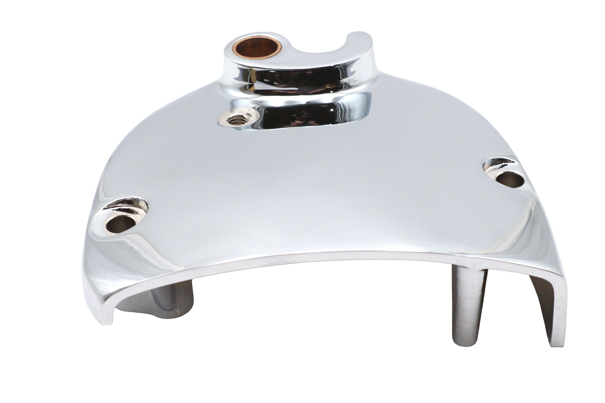 Motorshop Chrome Reinforced Sprocket Cover for Harley Davidson XLH and XLCH Models Part #08636 by Motorshop