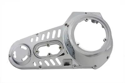 Motorshop Chrome Outer Primary Cover for 4-Speed Belt Drive - Part #72260S by Motorshop