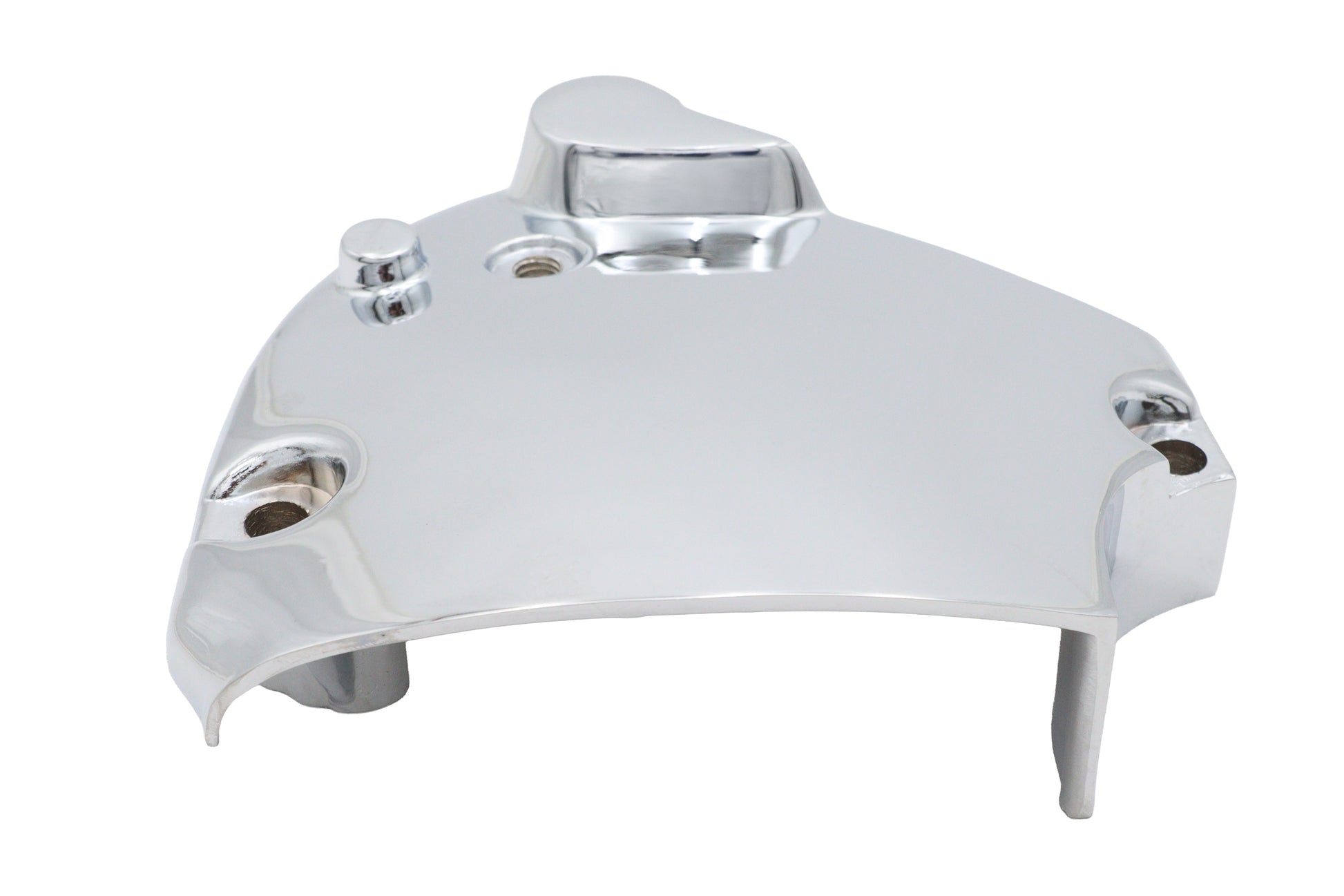 Motorshop Chrome Sprocket Cover for Harley Davidson XLCH and XLH Models by Motorshop