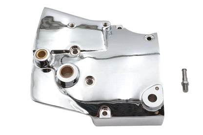 Motorshop Chrome Sprocket Cover - OEM Cross Reference 34869-79 by Motorshop
