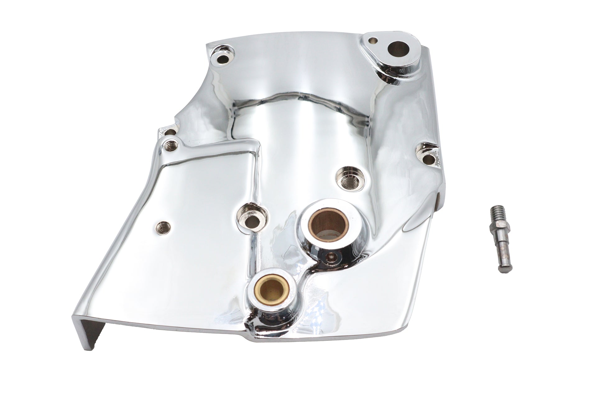 Motorshop Chrome Sprocket Cover - OEM Cross Reference 34869-79 by Motorshop