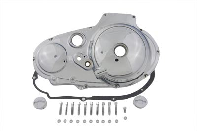 V-Twin 43-0236 Chrome Outer Primary Cover Kit for 1986-1990 Harley-Davidson XL