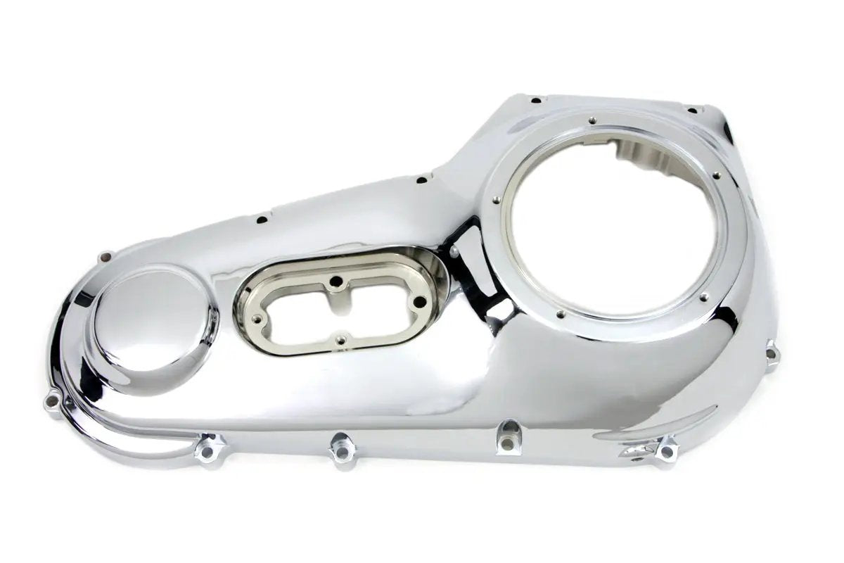 Motorshop Chrome Outer Primary Cover for Harley Davidson FXST and FLST Models – Part #3012 by Motorshop