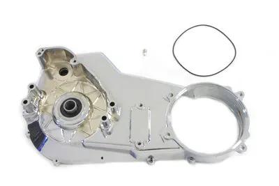 Motorshop Chrome Inner Primary Cover Assembly for Harley Davidson FXST & FLST 1990-1993 by Motorshop