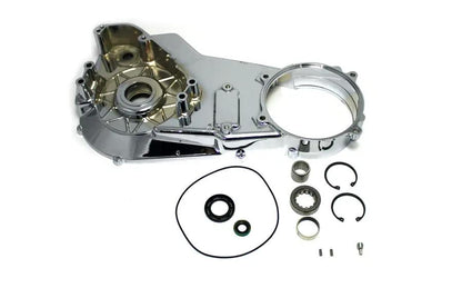 Motorshop Chrome Inner Primary Cover Assembly for Harley Davidson FXST (1994-2003) by Motorshop