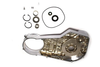 Motorshop Chrome Inner Primary Cover Assembly for Harley Davidson FXST (1994-2003) by Motorshop