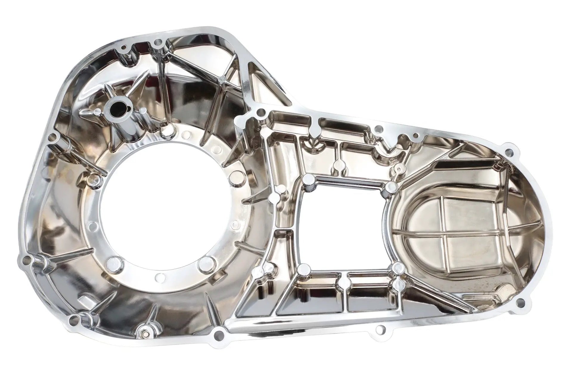 Motorshop Replica Chrome Outer Primary Cover for Harley Davidson FLT (1999-2006) by Motorshop