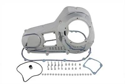 V-Twin Chrome Outer Primary Cover Kit for Harley Davidson FLT and FLHT Models by V-Twin