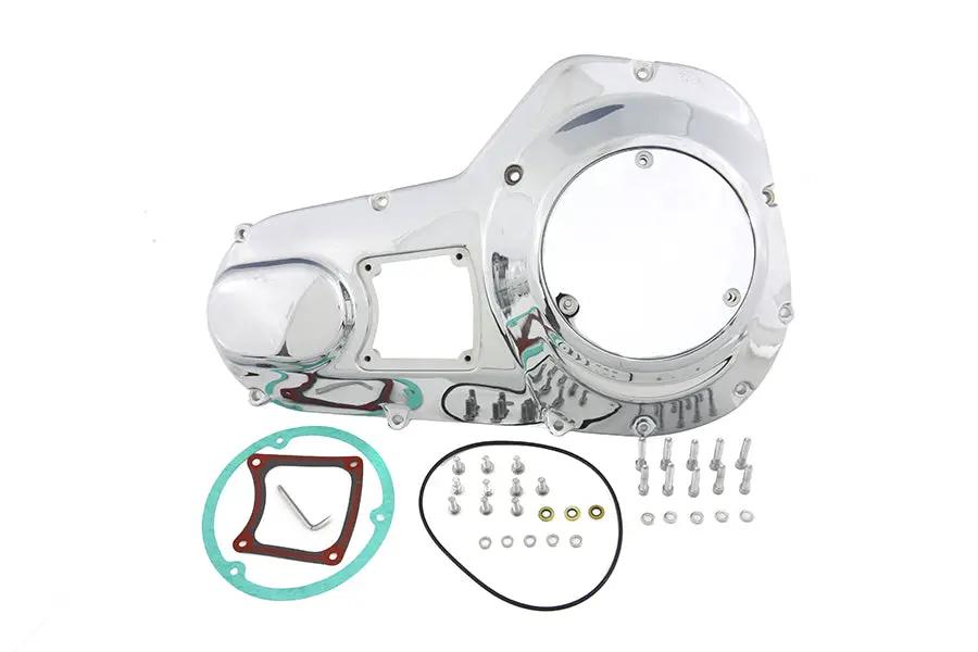 V-Twin Chrome Outer Primary Cover Kit for Harley Davidson FLT and FXR Models by V-Twin