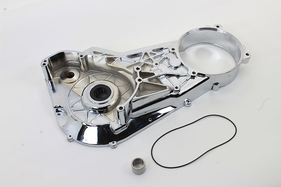 Motorshop 43-0268 Chrome Inner Primary Cover Assembly for 1994-2000 Harley-Davidson FXDWG