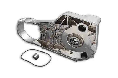 Motorshop Chrome Inner Primary Cover Assembly for Harley Davidson FXD (1994-2000) by Motorshop