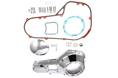 V-Twin Chrome Outer Primary Cover Kit for Harley Davidson FLT and FXR Models by V-Twin