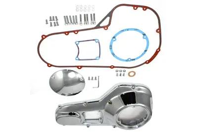 V-Twin Chrome Outer Primary Cover Kit for Harley Davidson FLT and FXR Models by V-Twin