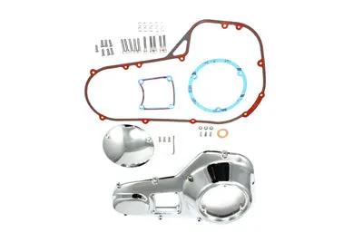 V-Twin Chrome Outer Primary Cover Kit for Harley Davidson FLT and FXR Models by V-Twin