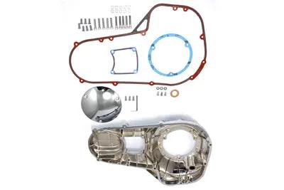 V-Twin Chrome Outer Primary Cover Kit for Harley Davidson FLT and FXR Models by V-Twin