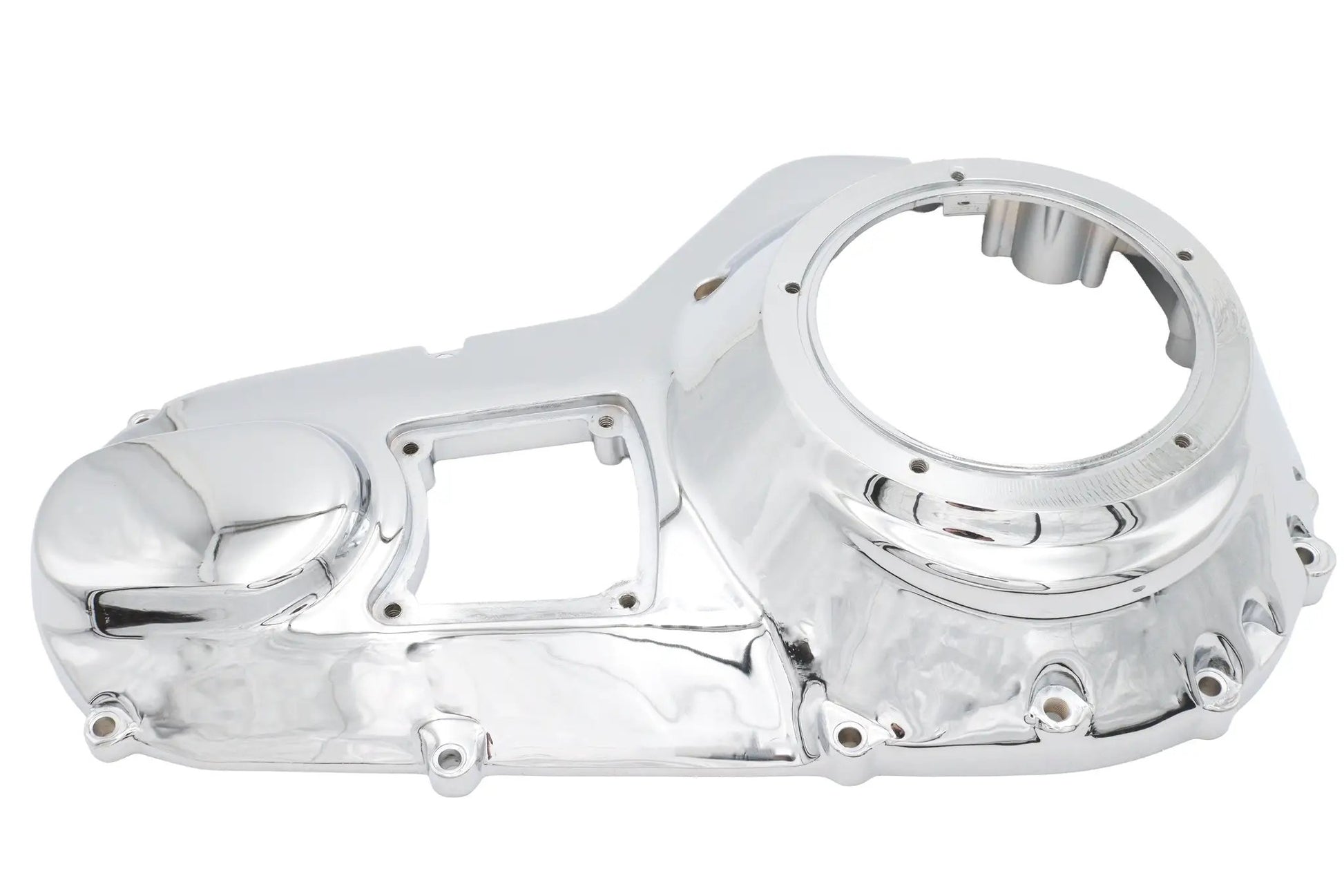 Motorshop Chrome Outer Primary Cover for Harley Davidson FLT and FLHT (Part #7822) by Motorshop