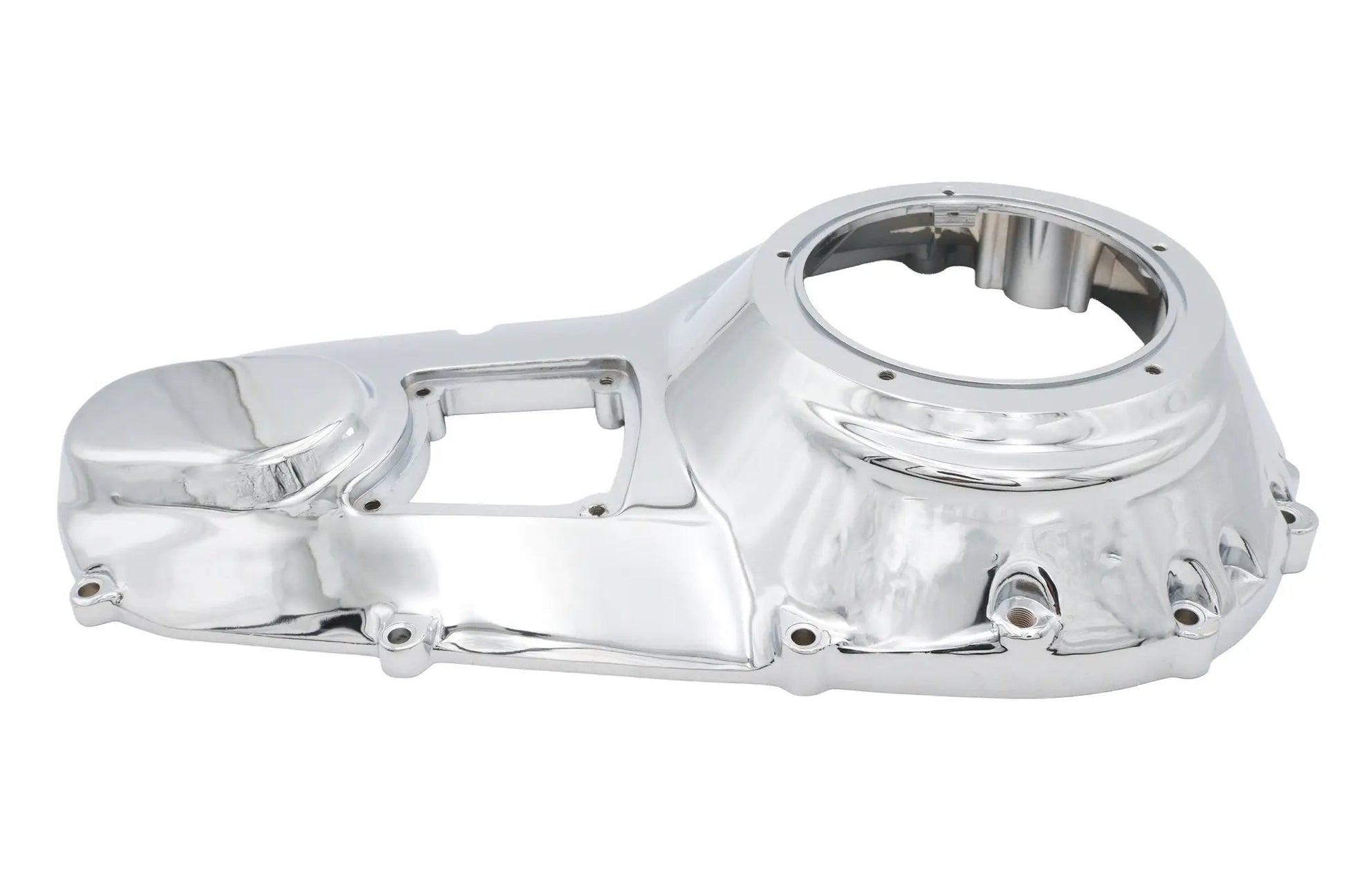 Motorshop Chrome Outer Primary Cover for Harley Davidson FLT and FLHT (Part #7822) by Motorshop