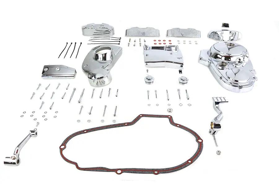 V-Twin Chrome Engine Dress Up Kit for Harley Davidson XL Models (1986-1990) by V-Twin