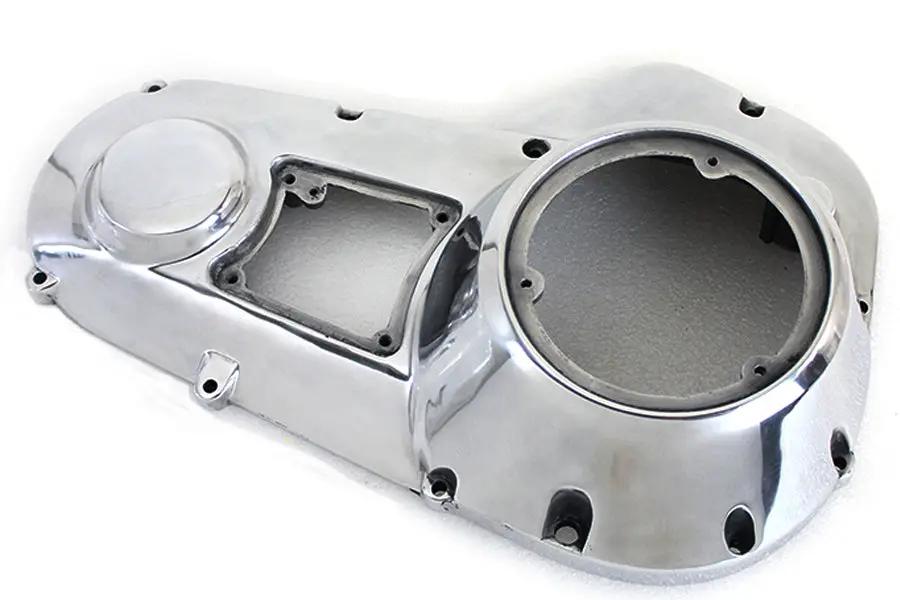 V-Twin Polished Outer Primary Cover for Harley Davidson FXR and FLT Models (Part #8649) by V-Twin