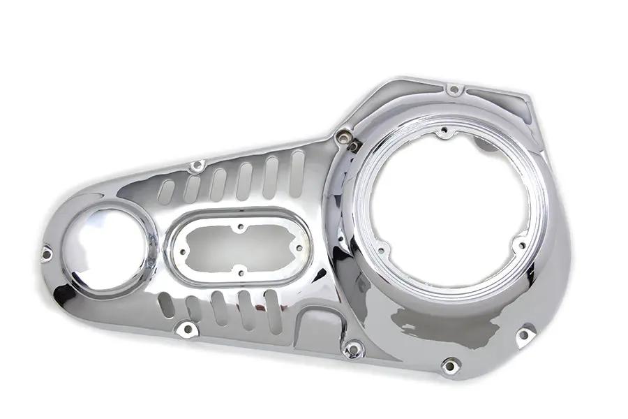 Motorshop Chrome Outer Primary Cover for 4-Speed Belt Drive - Part 7802 by Motorshop