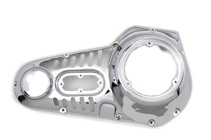 Motorshop Chrome Outer Primary Cover for 4-Speed Belt Drive - Part 7802 by Motorshop