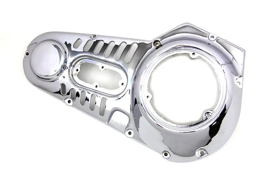 Motorshop Chrome Outer Primary Cover for 4-Speed Belt Drive - Part 7802 by Motorshop