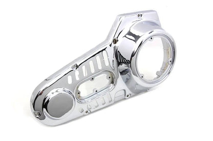 Motorshop Chrome Outer Primary Cover for 4-Speed Belt Drive - Part 7802 by Motorshop