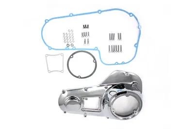 Motorshop Chrome Outer Primary Kit for Harley Davidson FXR and FLT Models by Motorshop