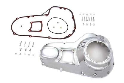 Motorshop Chrome Outer Primary Cover Kit for Harley Davidson FXR and FLT Models by Motorshop
