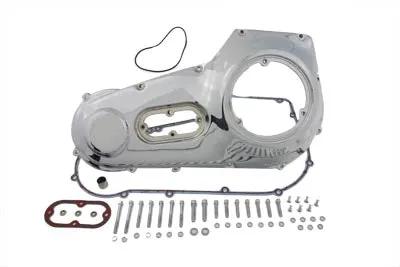 Motorshop Chrome Outer Primary Cover Kit for Harley Davidson FXST, FLST, FXD (Part #43-0346) by Motorshop