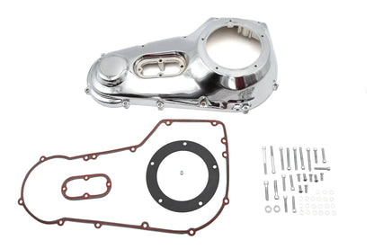 Motorshop Chrome Outer Primary Cover Kit for Harley Davidson FXST and FLST Models by Motorshop