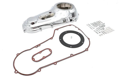 Motorshop Chrome Outer Primary Cover Kit for Harley Davidson FXST and FLST Models by Motorshop