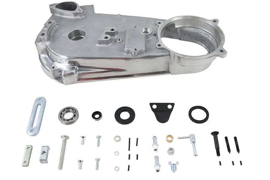 Motorshop Inner Primary Cover Cast for Harley FXE (1971-1980) – Reinforced Aluminum with Bearing and Seal by Motorshop