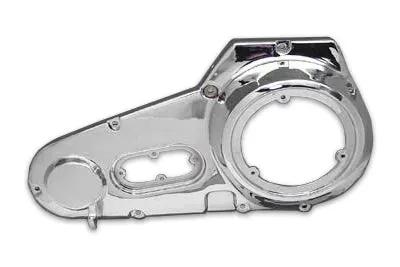Motorshop Chrome Outer Primary Cover for Harley Davidson FLH (1970-1979) by Motorshop