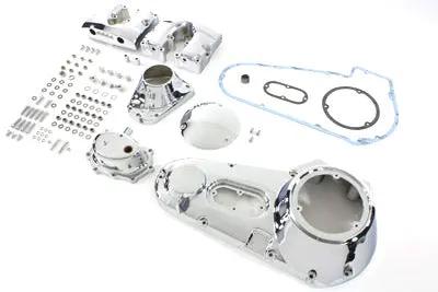 V-Twin Chrome Engine Dress Up Kit for Harley Davidson FL Models by V-Twin