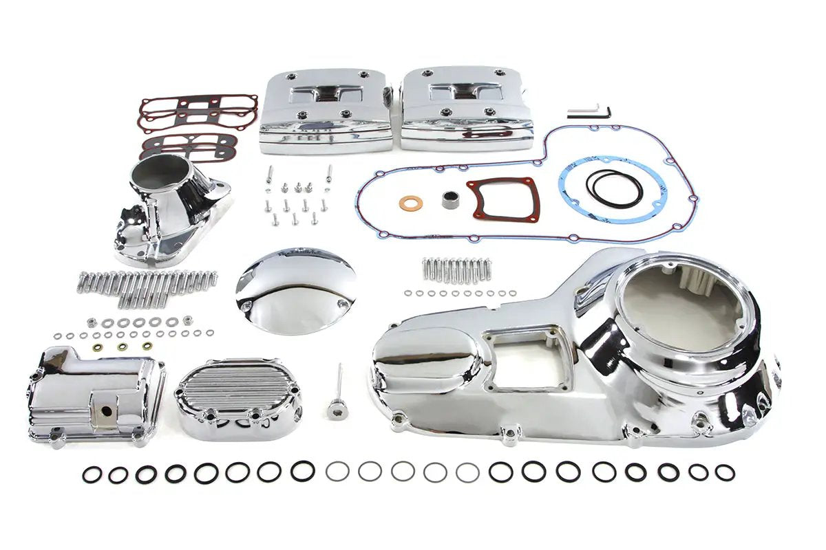 V-Twin Chrome Engine Dress Up Kit for Harley Davidson FLT 1987-1988 by V-Twin