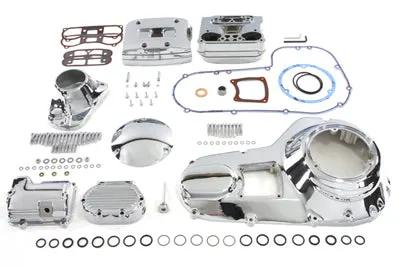 V-Twin Chrome Engine Dress Up Kit for Harley Davidson FLT 1987-1988 by V-Twin