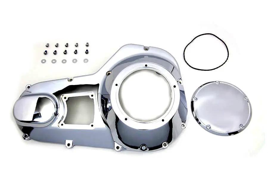 Motorshop Outer Primary Cover Chrome for Harley Davidson FXR & FLT Models (Part No. 43-0560) by Motorshop