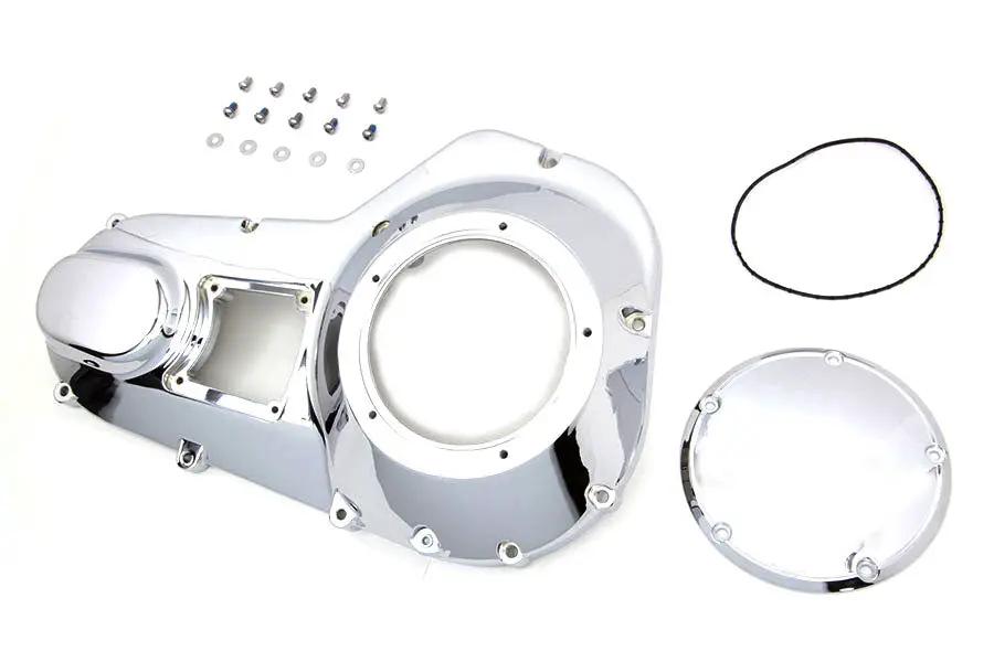 Motorshop Outer Primary Cover Chrome for Harley Davidson FXR & FLT Models (Part No. 43-0560) by Motorshop