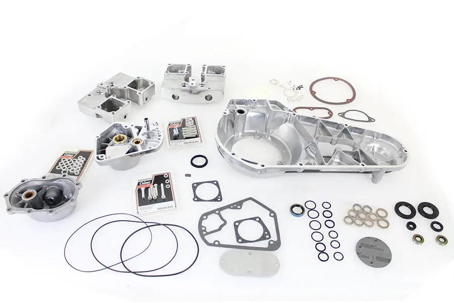 V-Twin Polished Engine Dress Up Kit for Harley Davidson FL 1973-1982 by V-Twin