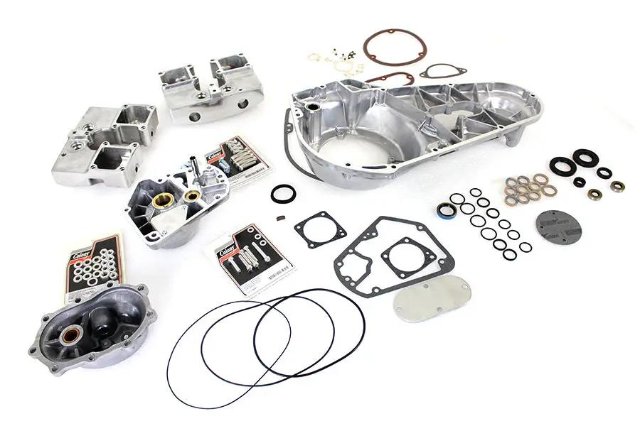 V-Twin Polished Engine Dress Up Kit for Harley Davidson FL 1973-1982 by V-Twin