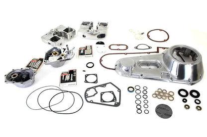 V-Twin Polished Engine Dress Up Kit for Harley Davidson FL 1973-1982 by V-Twin