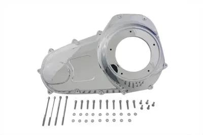 Motorshop Chrome Outer Primary Cover Kit for Harley Davidson FLT (2007-2015) by Motorshop
